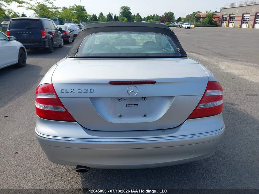 2004 Mercedes-Benz Clk 320 VIN: WDBTK65G34T023081 Lot: 12645855
