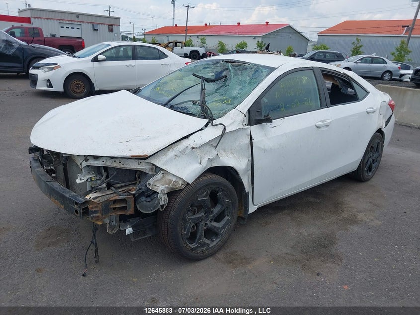 Vin: 2t1burhe6jc106980, lot: 3047180, toyota corolla l/le/xle/se/xse 20182