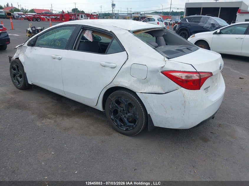 Vin: 2t1burhe6jc106980, lot: 3047180, toyota corolla l/le/xle/se/xse 20183
