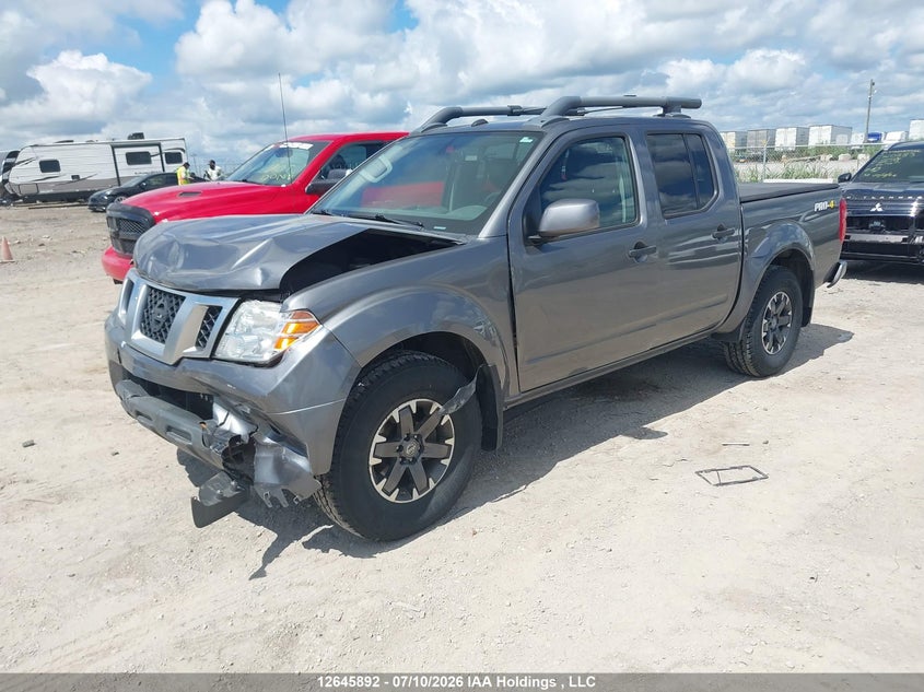 2019 Nissan Navara (Frontier), Удар спереду, IAAI, VIN 1N6AD0EV7KN723408 — фото 2
