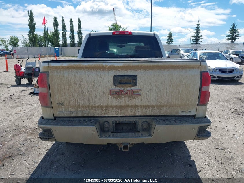 2017 GMC Sierra K1500 Sle VIN: 3GTU2MEC4HG449422 Lot: 12645905