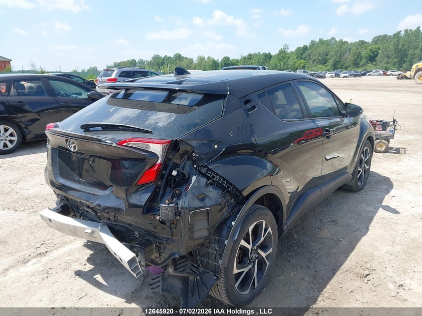 Vin: nmtkhmbx2jr010738, lot: 3047218, toyota c-hr xle/xle premium 20184