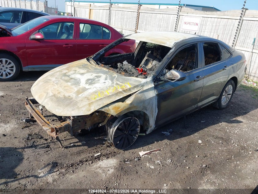 Vin: 3vwc57bu1km169979, lot: 3047222, volkswagen jetta 1.4 tsi comfortline 20192