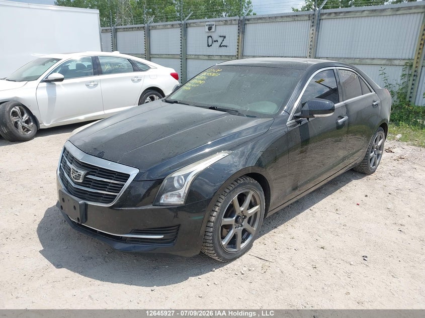 2016 Cadillac ATS, Левый бок, IAAI, VIN 1G6AH5RX3G0194840 — фото 2