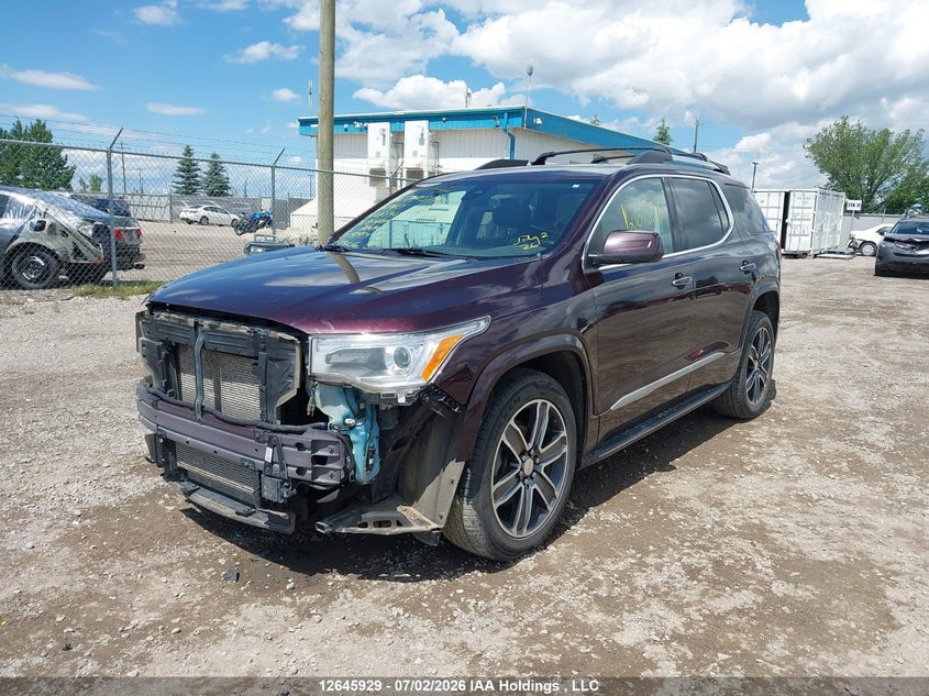 Vin: 1gkknxls4jz141459, lot: 3047227, gmc acadia denali 20182
