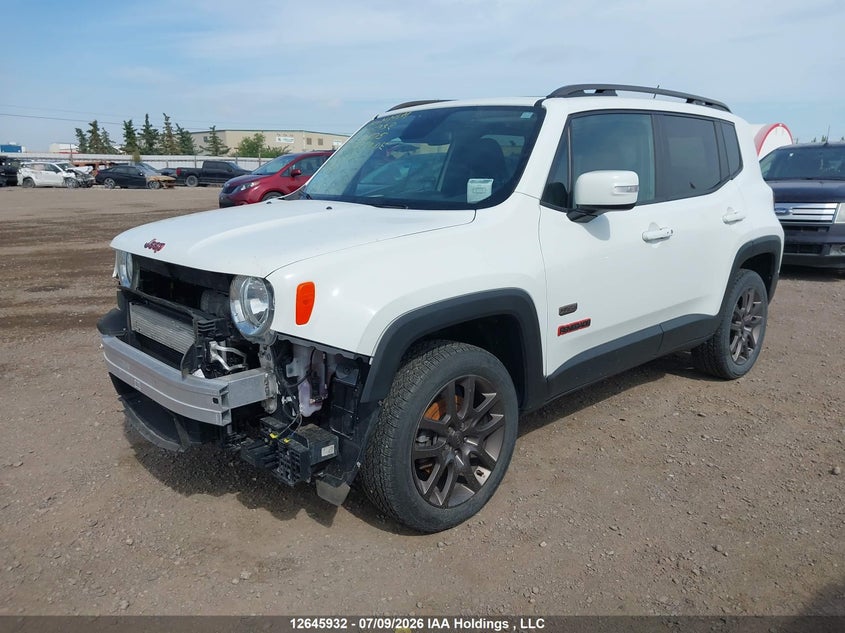 Vin: zaccjbbt0gpe11805, lot: 3047230, jeep renegade north 20162