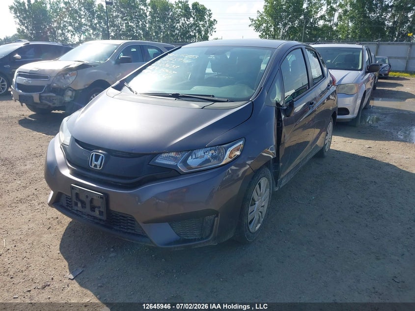Vin: 3hggk5h57fm103638, lot: 3047244, honda fit lx 20152