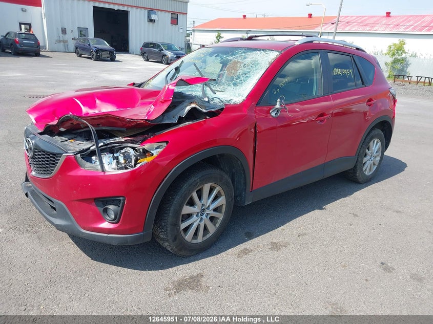 2015 Mazda CX-5, Удар спереди, IAAI, VIN JM3KE4CY5F0497386 — фото 2