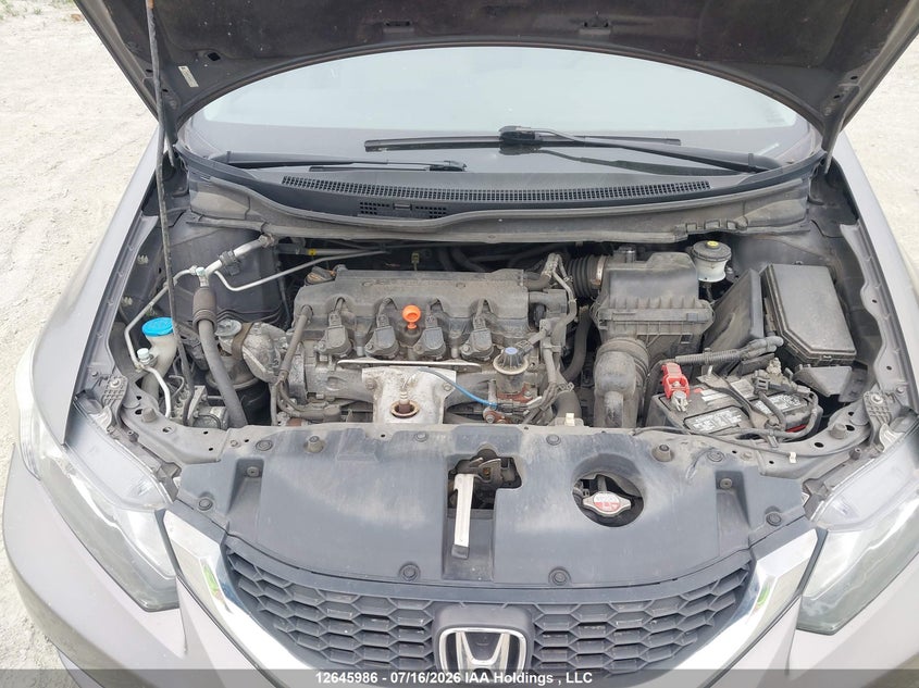 2013 HONDA CIVIC SEDAN 1.8L I-4 VVT, 140HP