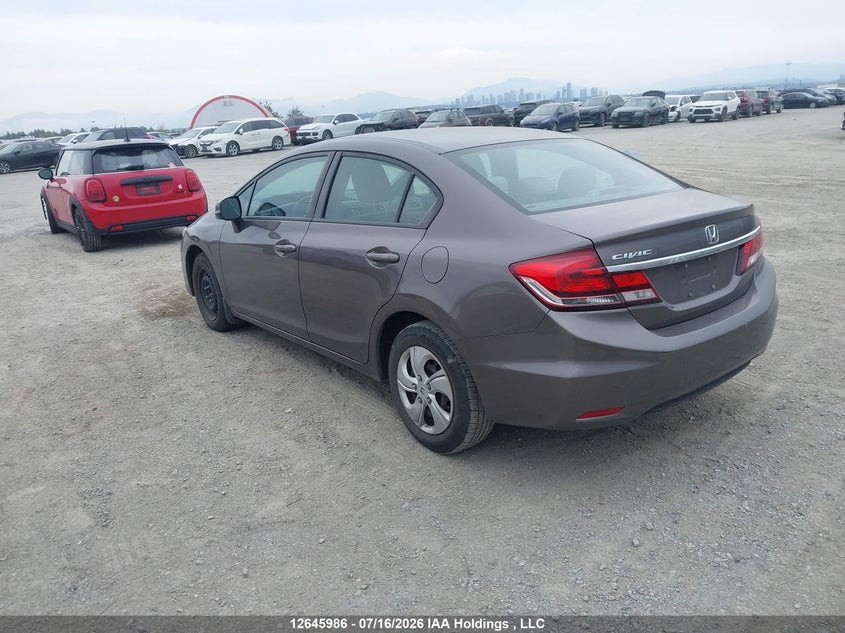 2013 HONDA CIVIC SEDAN 1.8L I-4 VVT, 140HP