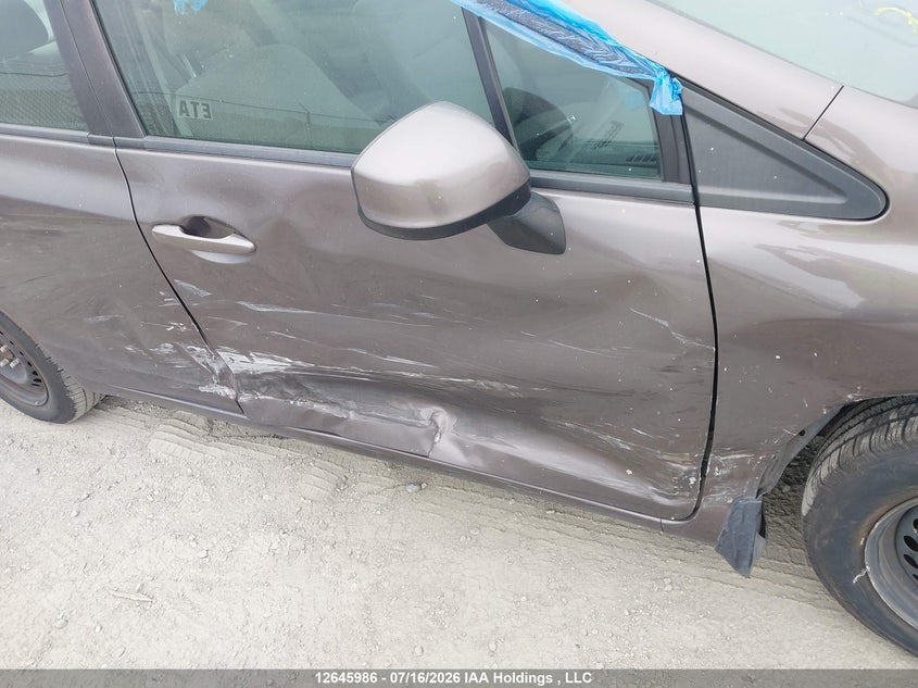 2013 HONDA CIVIC SEDAN 1.8L I-4 VVT, 140HP