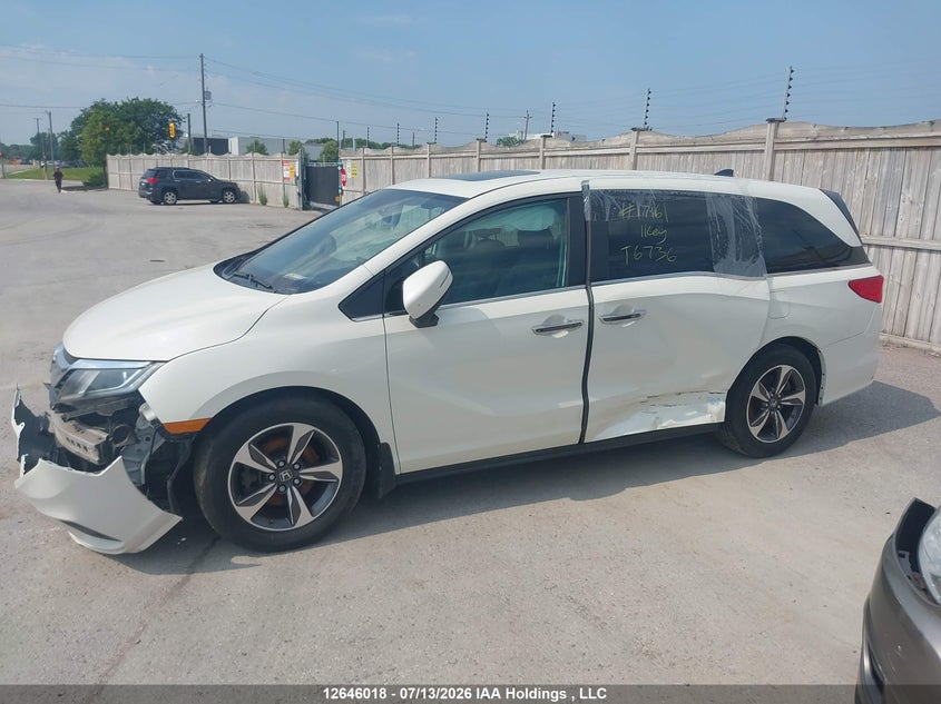 2019 Honda Odyssey Ex VIN: 5FNRL6H44KB511143 Lot: 12646018