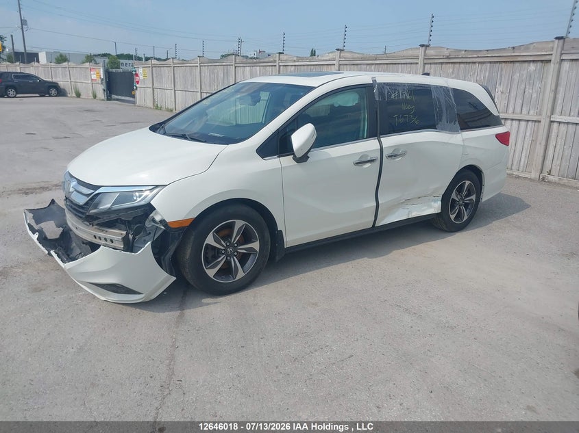 2019 Honda Odyssey Ex VIN: 5FNRL6H44KB511143 Lot: 12646018