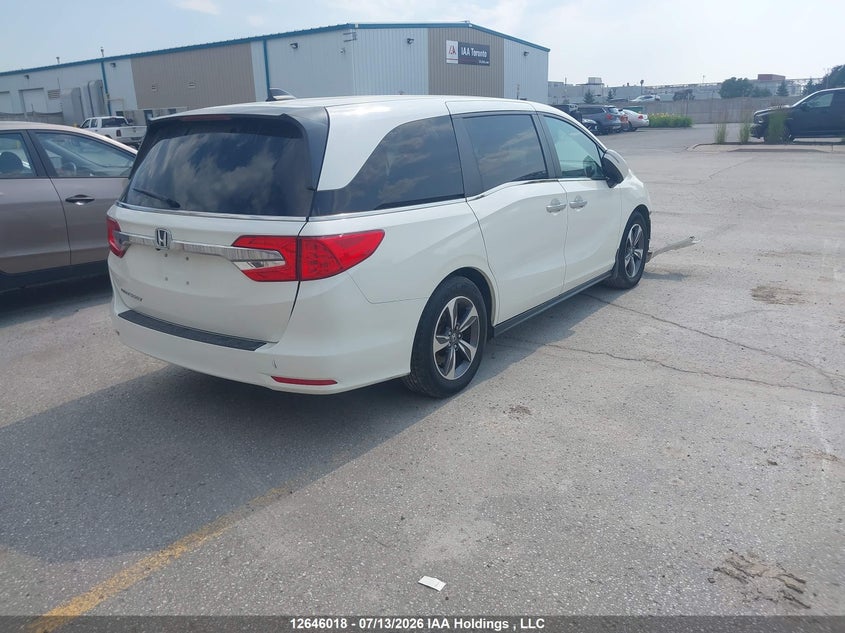 2019 Honda Odyssey Ex VIN: 5FNRL6H44KB511143 Lot: 12646018