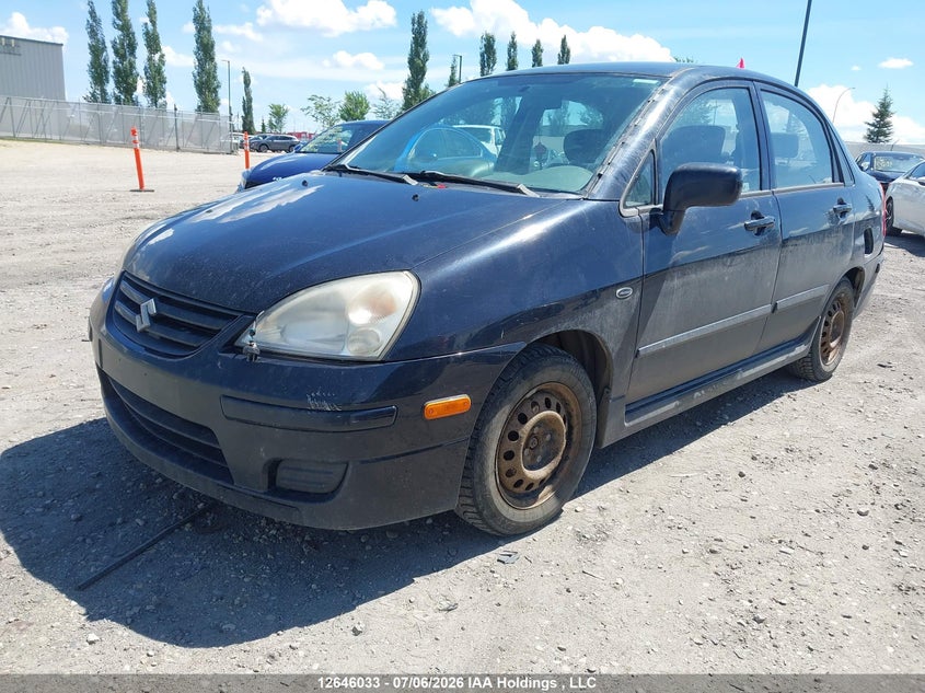 2005 SUZUKI AERIO SEDAN 2.3L I-4 DOHC, 155HP