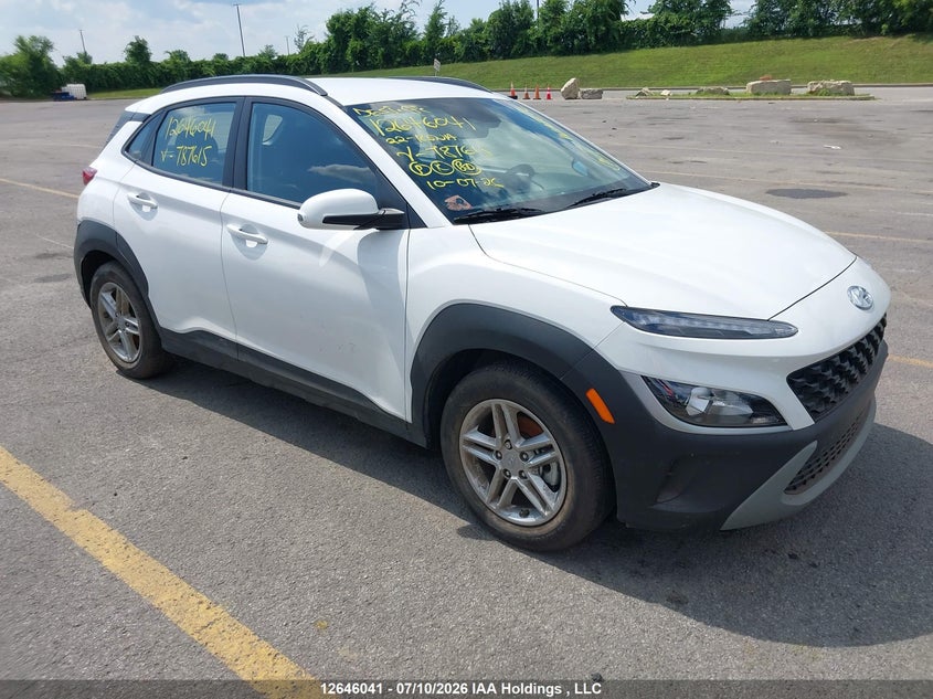 Vin: km8k12ab6nu787615, lot: 3047349, hyundai kona essential 2022 img_1
