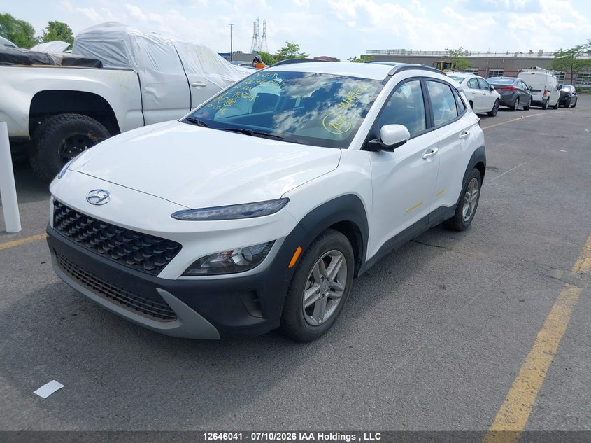 Vin: km8k12ab6nu787615, lot: 3047349, hyundai kona essential 20222