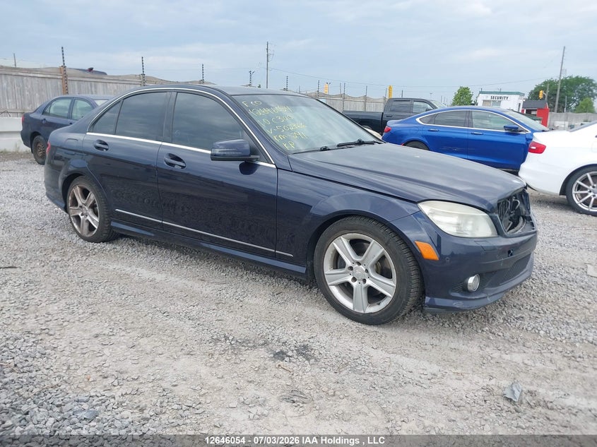 2010 Mercedes-Benz C 300 4Matic VIN: WDDGF8BBXAF502366 Lot: 12646054