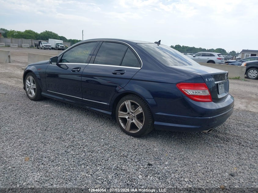 2010 Mercedes-Benz C 300 4Matic VIN: WDDGF8BBXAF502366 Lot: 12646054