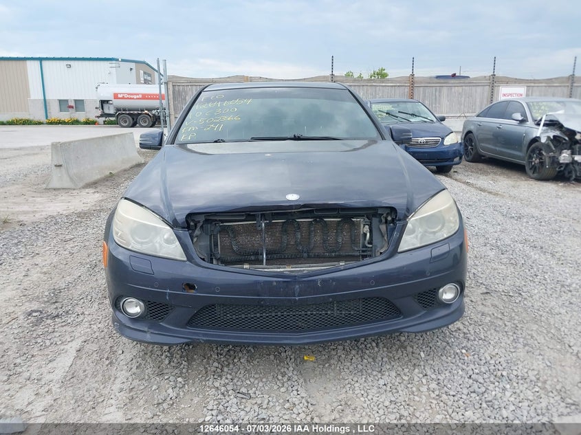2010 Mercedes-Benz C 300 4Matic VIN: WDDGF8BBXAF502366 Lot: 12646054