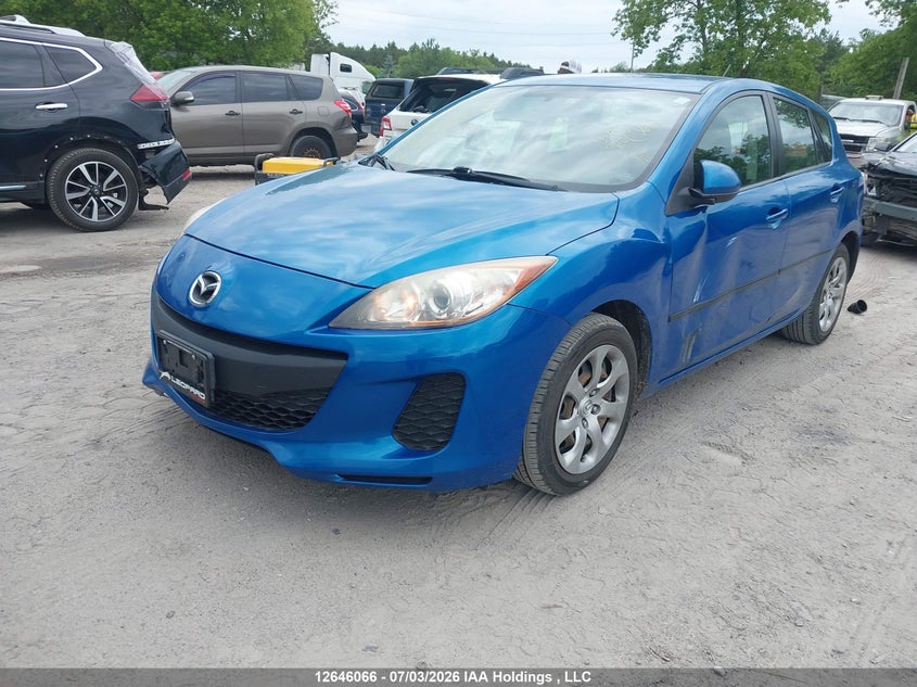 Vin: jm1bl1kf2d1825769, lot: 3047374, mazda 3 i 20132