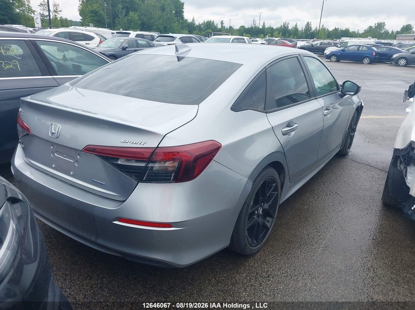 Vin: 2hgfe4f88sh017404, lot: 3047375, honda civic sport hybrid/sport touring hybrid 20254