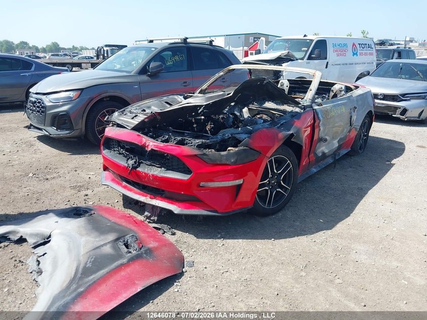 Vin: 1fatp8uh0p5108225, lot: 3047386, ford mustang 20232