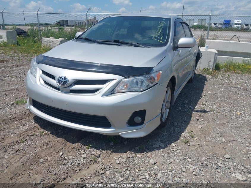 Vin: 2t1bu4ee9cc798565, lot: 3047413, toyota corolla s/le 20122