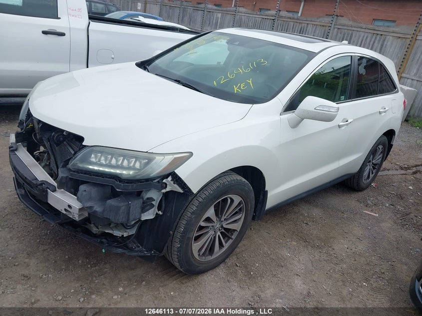 2016 Acura RDX, Удар спереди, IAAI, VIN 5J8TB4H74GL804053 — фото 2