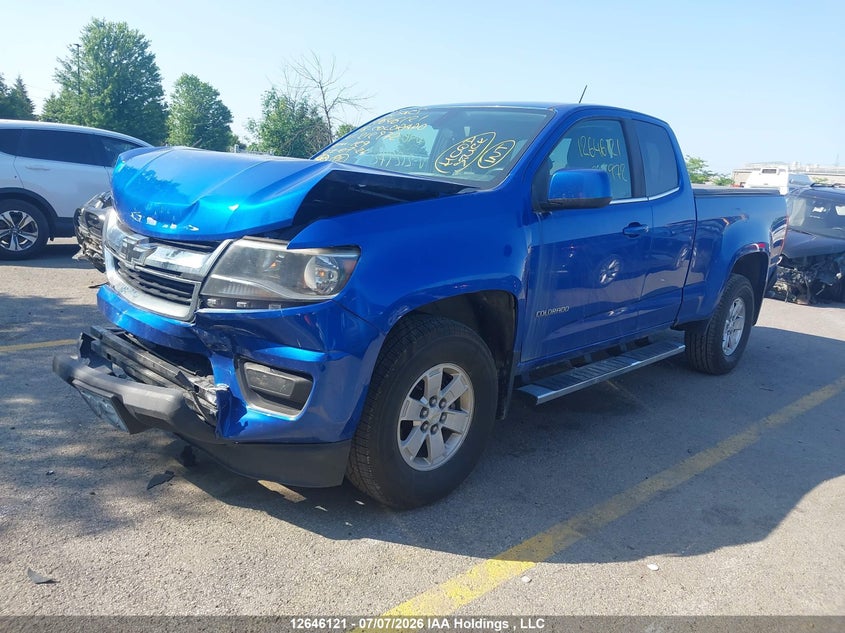 2018 Chevrolet Colorado, Удар спереди, IAAI, VIN 1GCHSBEN0J1212972 — фото 2