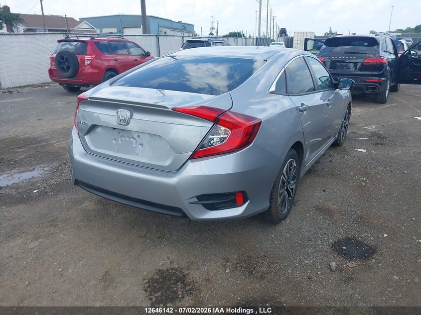 Vin: 2hgfc1f45hh109001, lot: 3047451, honda civic ex 20174