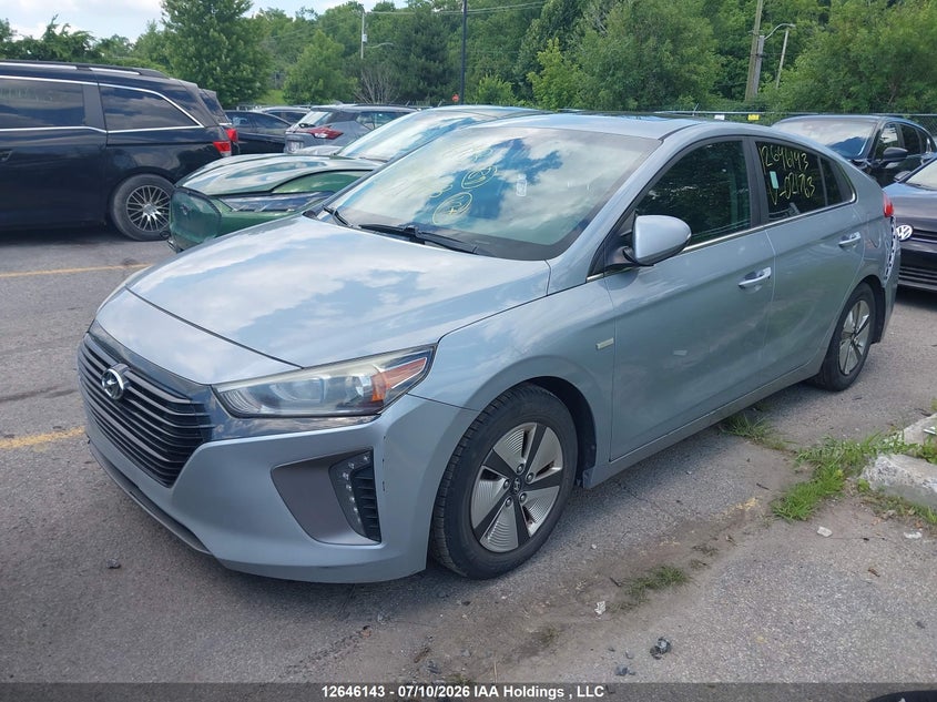 Vin: kmhc85lc0hu021763, lot: 3047452, hyundai ioniq hybrid se 20172