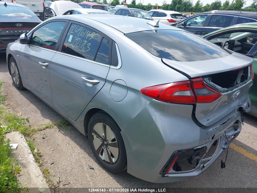 Vin: kmhc85lc0hu021763, lot: 3047452, hyundai ioniq hybrid se 20173