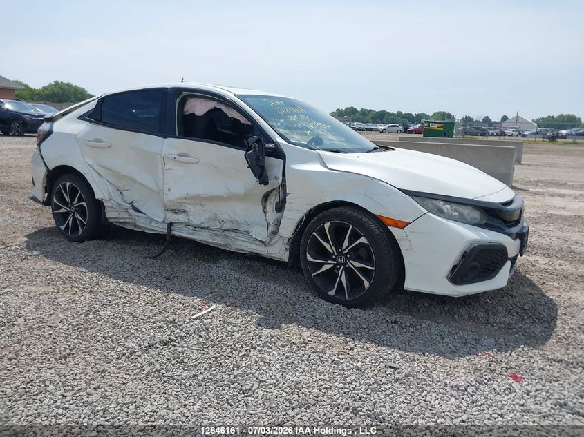 Vin: shhfk7h44ju304972, lot: 3047470, honda civic sport 2018 img_1