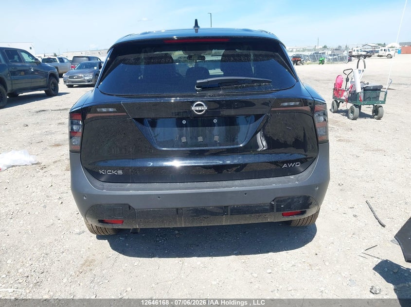 2025 Nissan Kicks Sv VIN: 3N8AP6CB0SL419055 Lot: 12646168