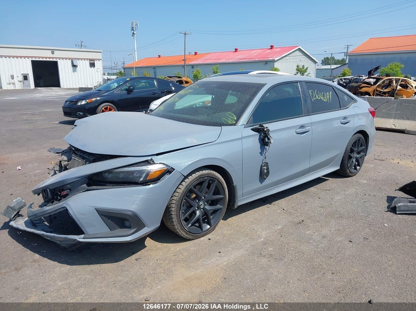 Vin: 2hgfe1e52nh080394, lot: 3047486, honda civic si si 20222