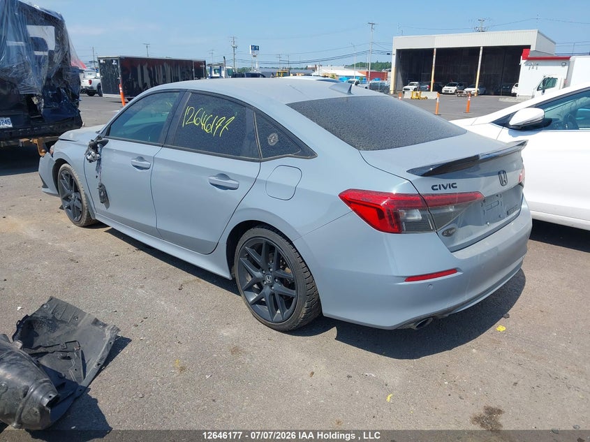 Vin: 2hgfe1e52nh080394, lot: 3047486, honda civic si si 20223