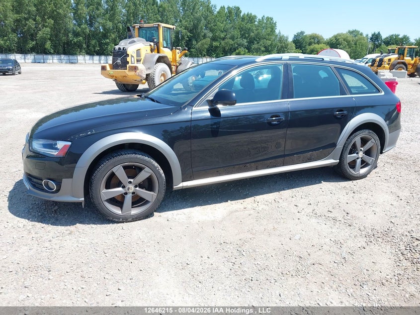 2013 Audi A4 allroad, Удар спереди, IAAI, VIN WA1VFCFL8DA186579 — фото 2