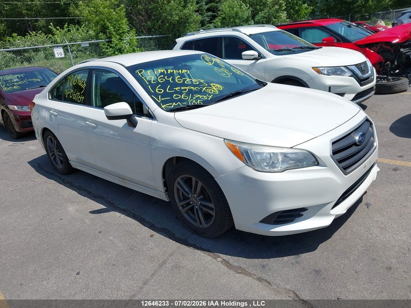 Vin: 4s3bnca6xg3061704, lot: 3047543, subaru legacy 2.5i 2016 img_1