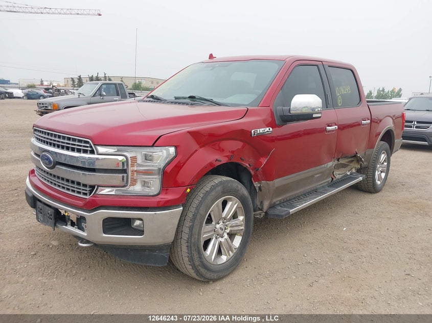 2018 Ford F-150, Удар спереду, IAAI, VIN 1FTEW1E52JKE89540 — фото 2