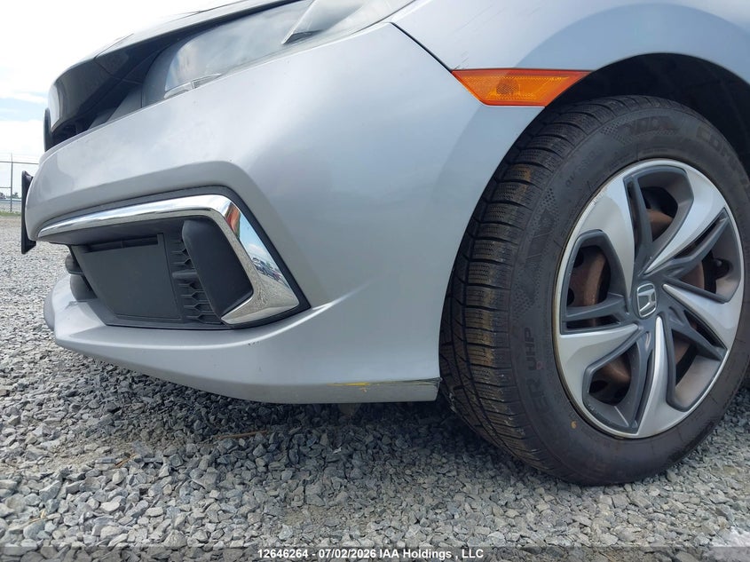 2019 HONDA CIVIC SEDAN 2.0L I-4 DOHC, VVT, 158HP