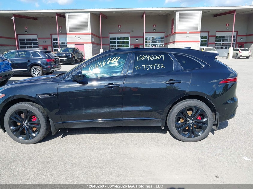 2025 JAGUAR F-PACE SPORT UTILITY VEHICLE 3.0L I-6 DI, DOHC, VVT, TURBO, 395HP