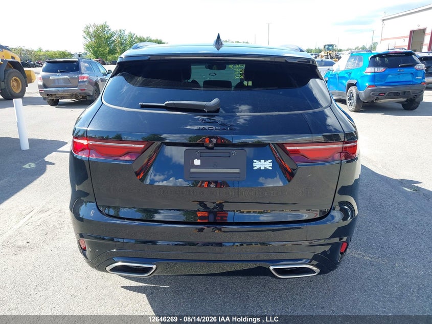 2025 JAGUAR F-PACE SPORT UTILITY VEHICLE 3.0L I-6 DI, DOHC, VVT, TURBO, 395HP