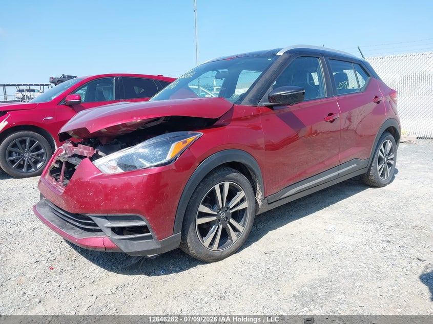 Vin: 3n1cp5cuxkl561738, lot: 3047594, nissan kicks s/sr/sv 20192