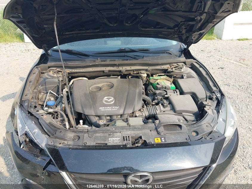 2015 MAZDA 3 HATCHBACK 2.0L I-4 DI, DOHC, VVT, 155HP