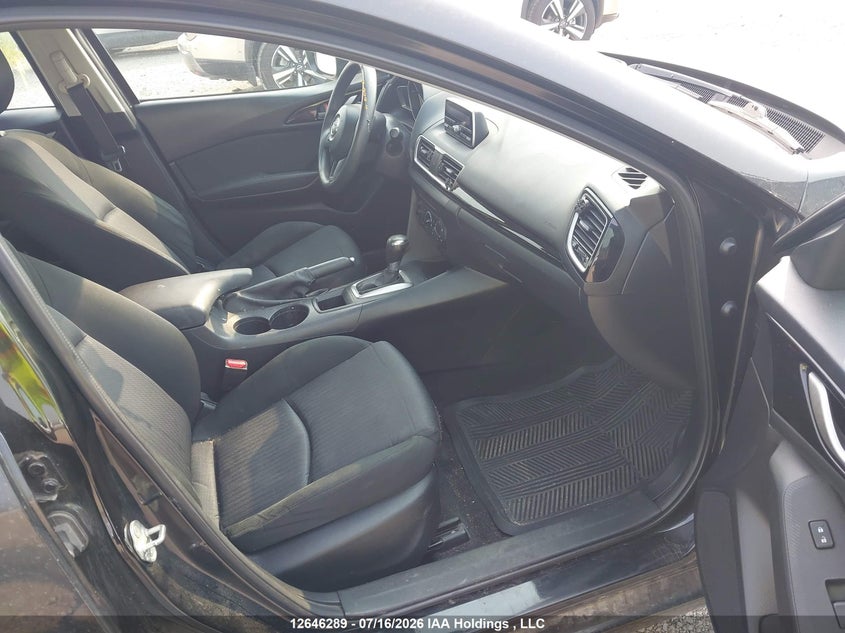 2015 MAZDA 3 HATCHBACK 2.0L I-4 DI, DOHC, VVT, 155HP