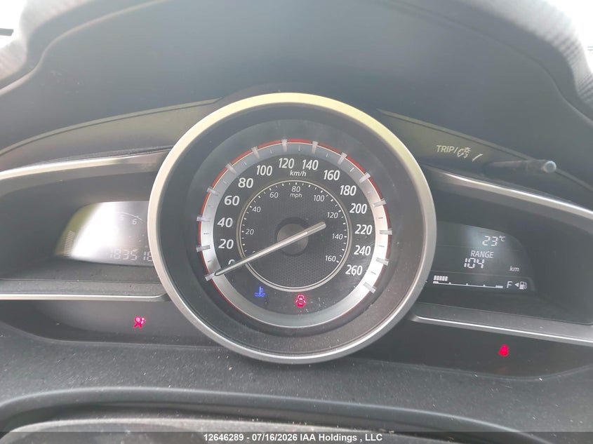 2015 MAZDA 3 HATCHBACK 2.0L I-4 DI, DOHC, VVT, 155HP