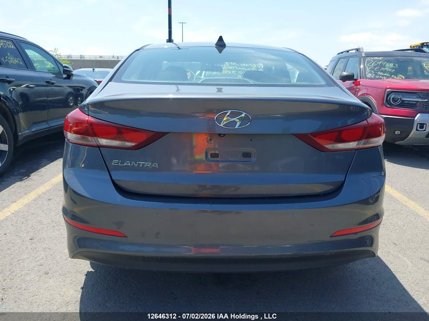 2018 Hyundai Elantra Gl VIN: KMHD84LFXJU542326 Lot: 12646312