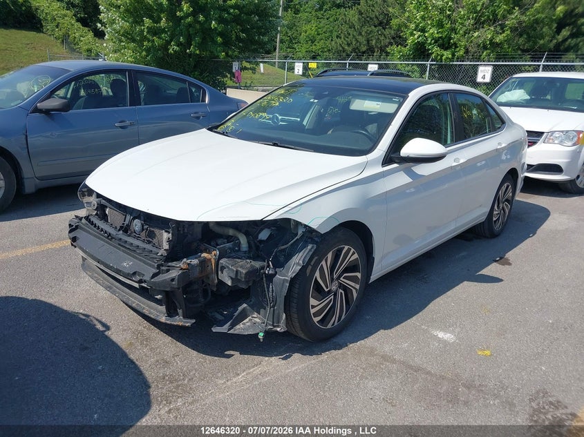 2019 Volkswagen Jetta, Удар спереду, IAAI, VIN 3VWG57BU7KM045894 — фото 2