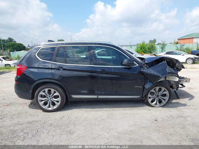 2016 BMW X3 SPORT UTILITY VEHICLE 2.0L I-4 DI, DOHC, VVT, TURBO, 241HP